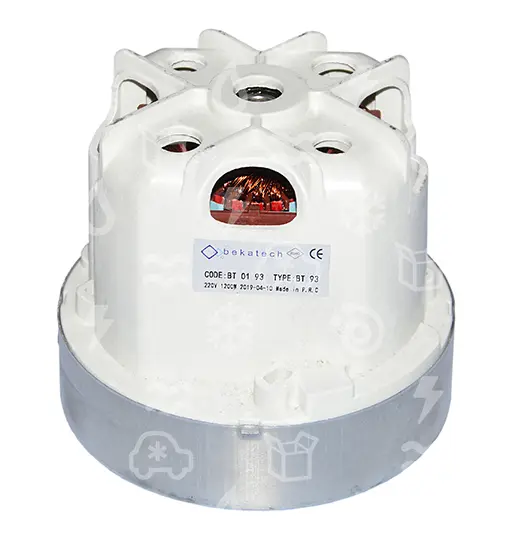 motor vysavače 1200 W/230 V, BT93, (D=109,8 mm, H=109,6 mm)